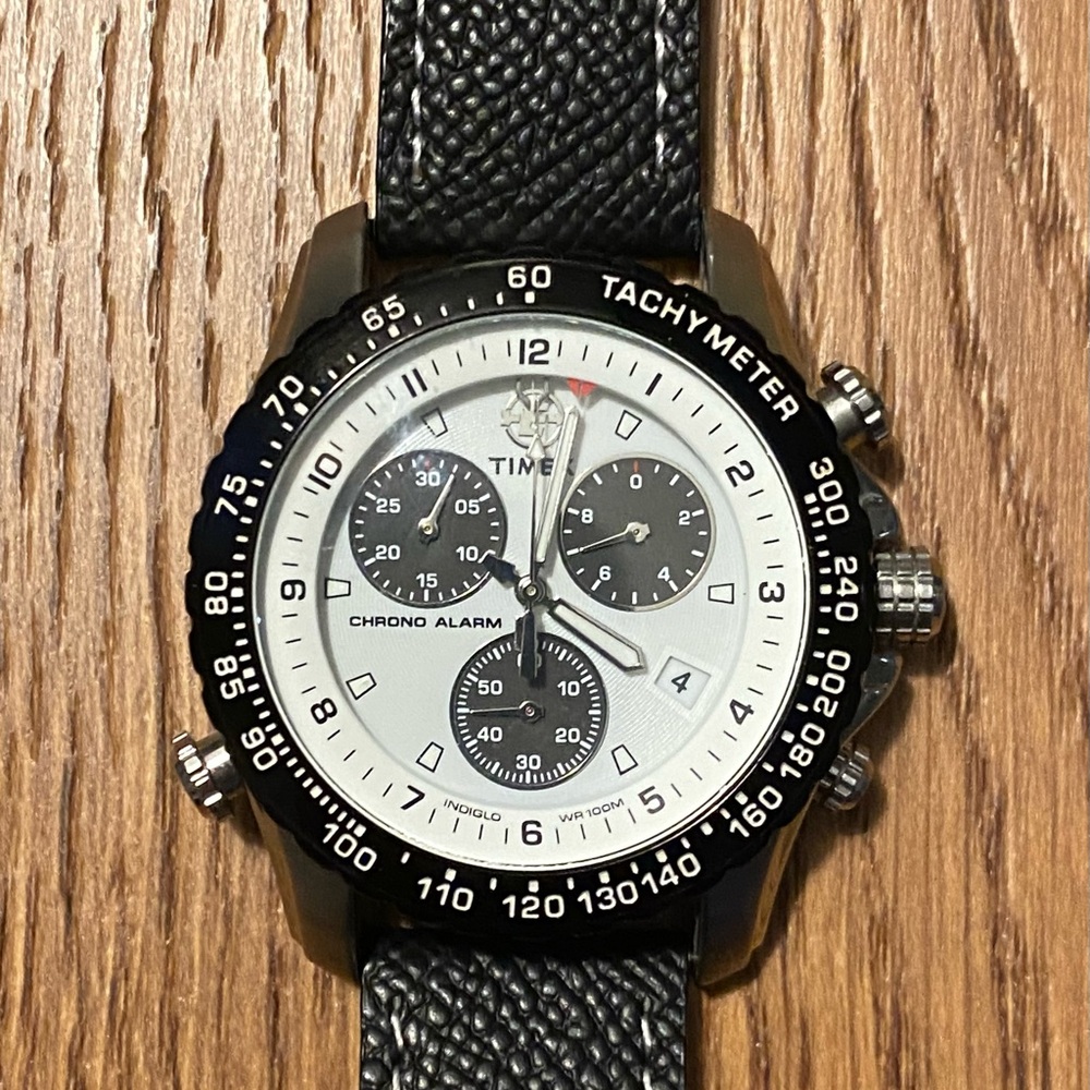 Timex Chronograph 
Indiglo